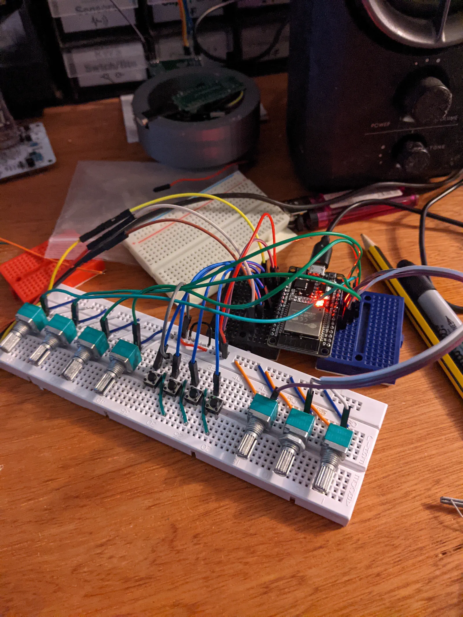 Initial breadboarding