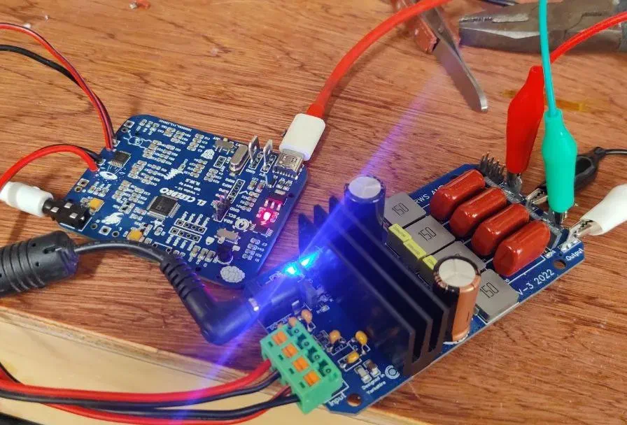 DSP and amplifier integration